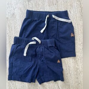 GAP Dark Blue Kids Shorts with Bear Detail 3-Pack